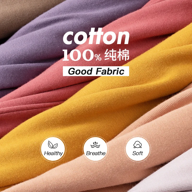Combed Cotton Tees Solid Tops Woman Male Custom Team Uniform Class Clothes Summer Brand Customization Mens Tshirts