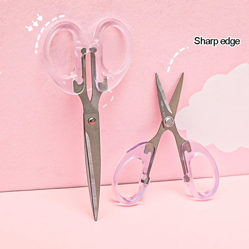 Sharp Stainless Steel Handmade Scissors for Sewing and Needlework Sewing Scissors Student Office Paper-cut Scissors DIY Craft