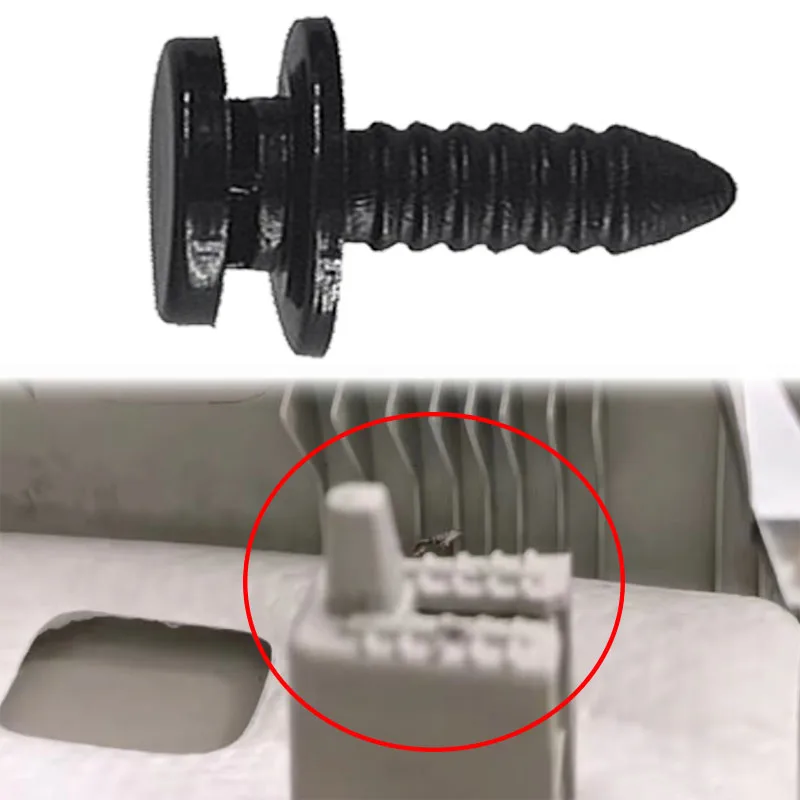 Car A/B/C Pillar Trim Clips Fastener Insert Rivet For Vw Touareg 7l 2003-2010 Touran 1t 2003-2015