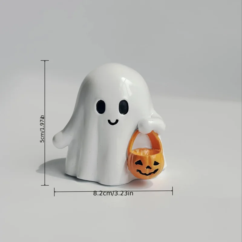 تمثال اليقطين بأسلوب متحرك، زينة الهالوين، زينة المنزل، لا يتطلب كهرباء، مناسب لغرفة المعيشة وغرفة النوم #4