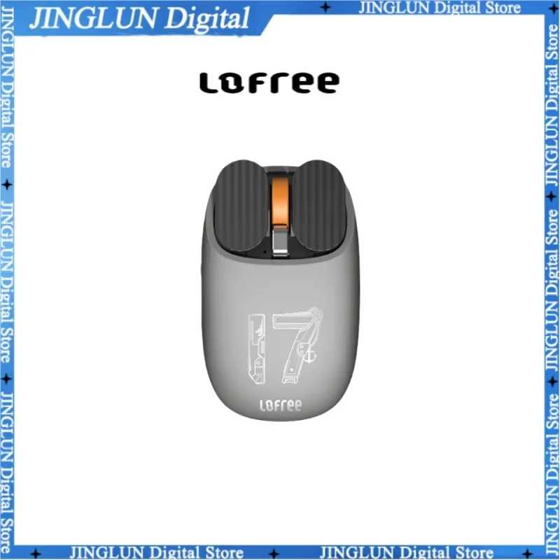 

Lofree Shandong Ship Mouse 2.4g Wireless Bluetooth Dual Mode Mouse Gaming Gaming Laptop Ipad Universal Rechargeable