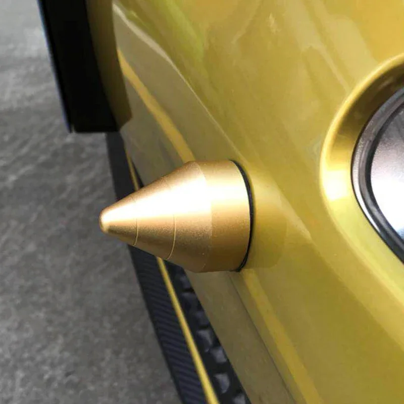 Car Rear-end Collision Crash Metal Cone Collision Avoidance Protector Auto Exterior Decoration Accessories For Car Universal