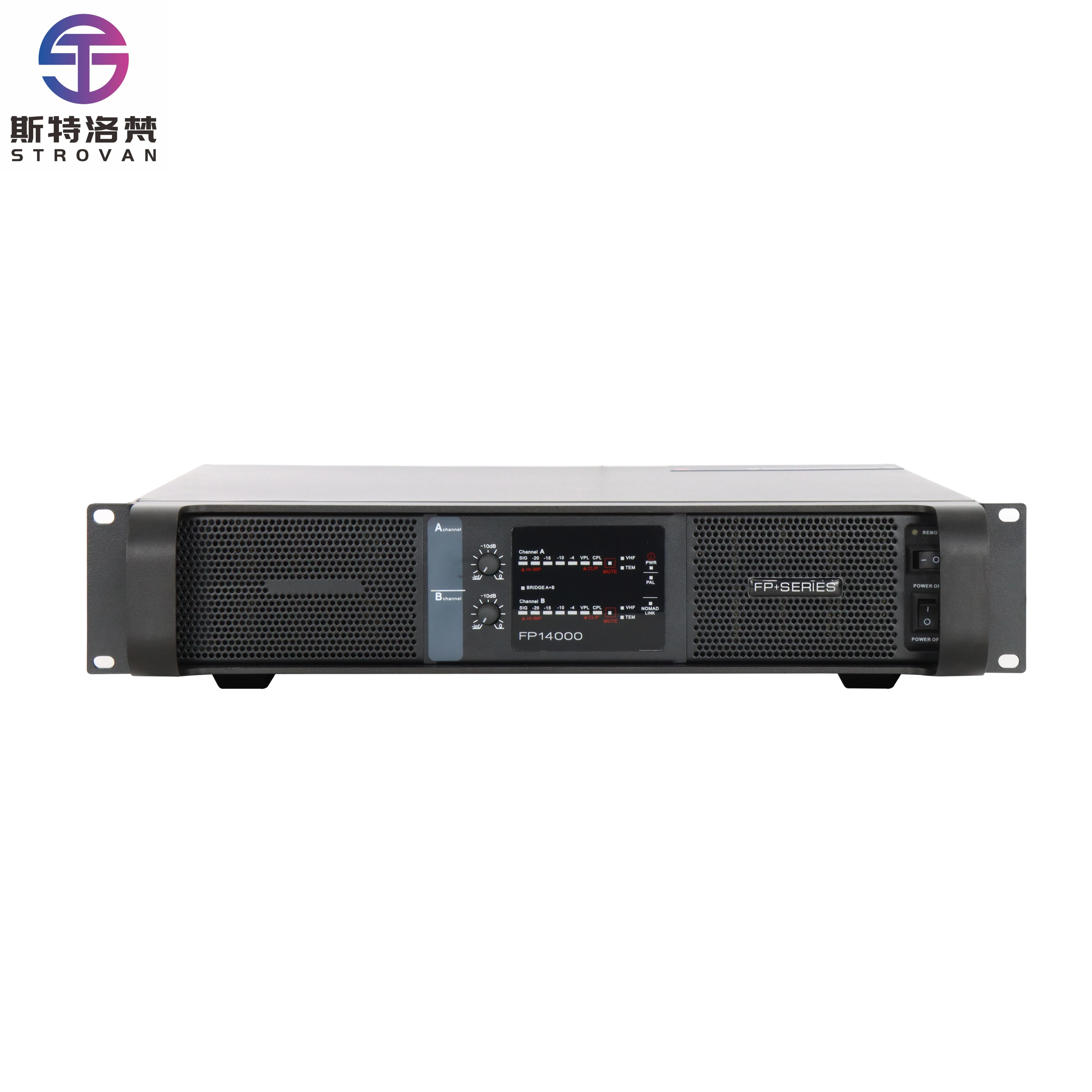 FP14000W مكبرات الصوت 2 قناة 2250W Class-TD مضخم الصوت #1