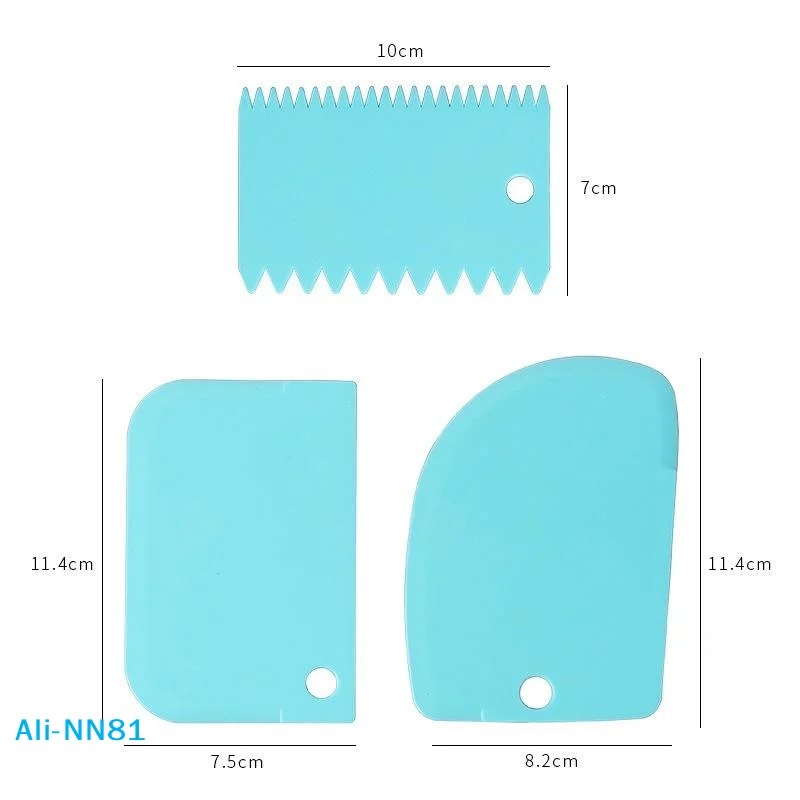 3Pcs Cream Scraper …
