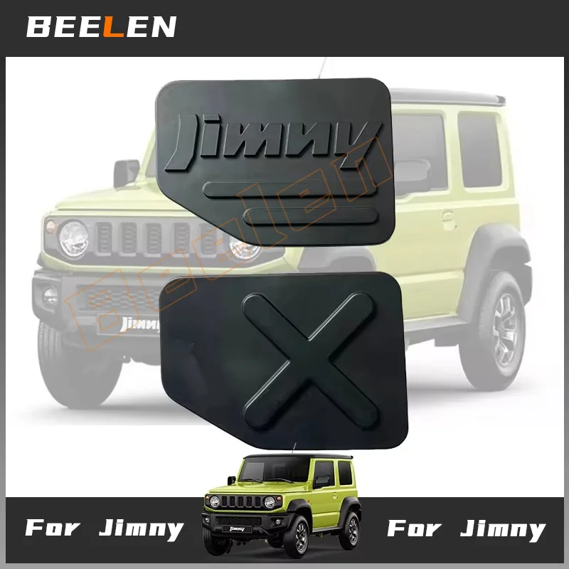 

For Suzuki Jimny JB64 JB74W 2019 2022 Car Fuel Filler Tank Cover Oil Fuel Tank Cap Cover Decoration Stickers car accessories