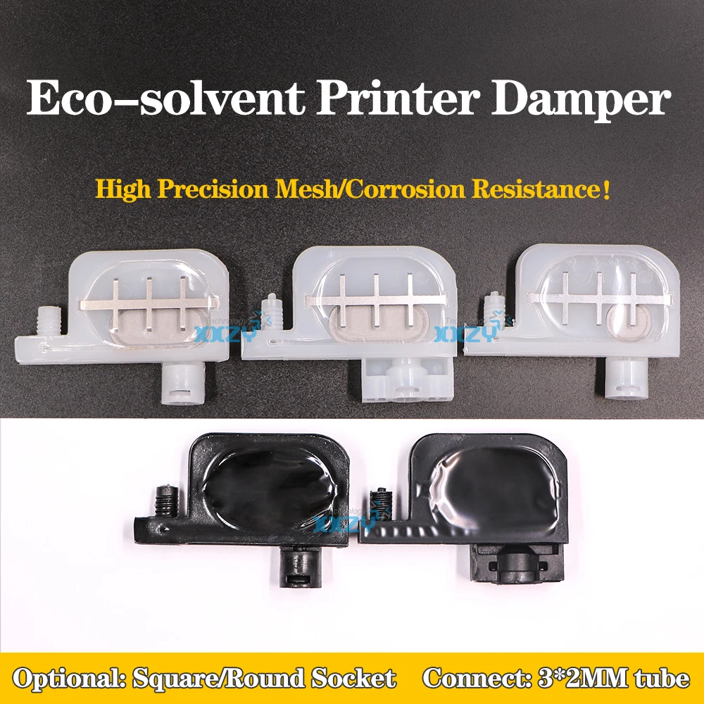 10pcs/lot Epson DX5 Printhead Small Ink Damper Eco Solvent Printer UV Flatbed Machine Dumper
