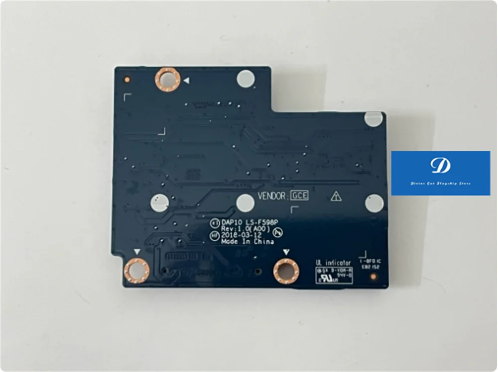 

FOR Dell Precision 7530 7540 M7530 LS-F598P Battery Interface Board