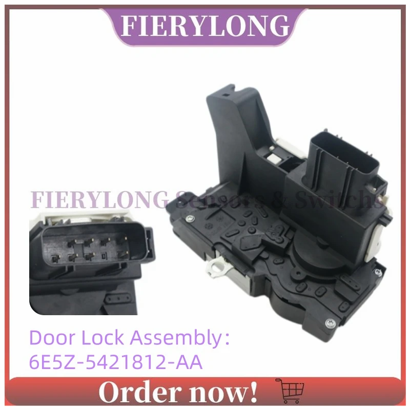 6E5Z-5421812-AA Front Right Door Lock Actuator For Ford Fusion Lincoln Zephyr Mercury Milan 6E5-Z5421812-AA 6E5Z-5421812-AAFC