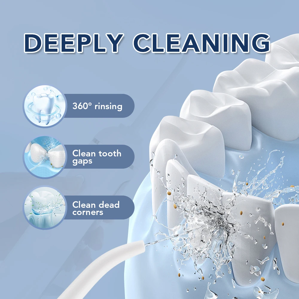 3 em 1 portátil irrigador oral água flosser escova de dentes elétrica sonic limpador ipx7 à prova dwaterproof água cálculo tártaro removedor