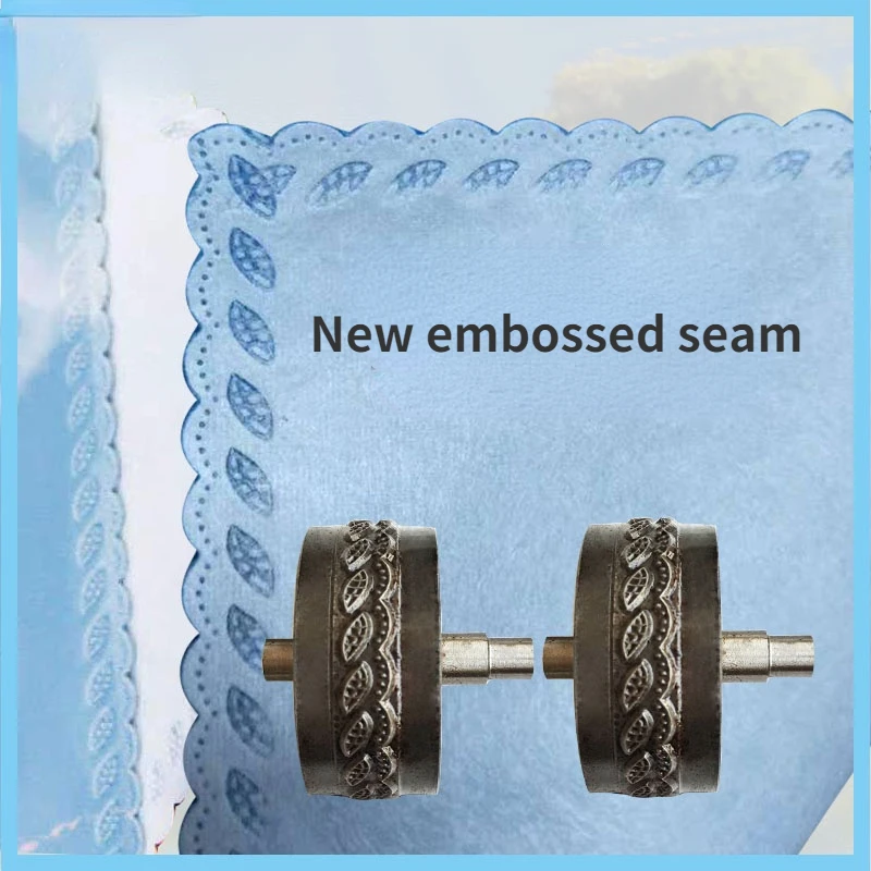 Ultrasonic เครื่อง Leaf แม่พิมพ์ Seaming เย็บและตัดรูปผ้าม่านผ้าม่านลูกไม้อุปกรณ์เสริม