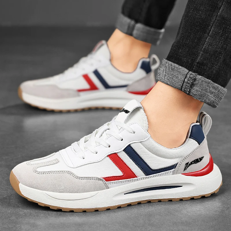 

2025 New Men's Board Shoes,sneakers,skate shoes,Casual Shoes Soft Sole shock-absorbing Casual Boost non-slip soft-soled unisex