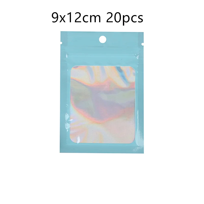 50 stks Kleurrijke Sterke Ritssluitingszakje Plastic Zelfsluitende Zakje Zip Ritssluiting Zakken Armbanden Ketting Ring Sieraden Verpakking