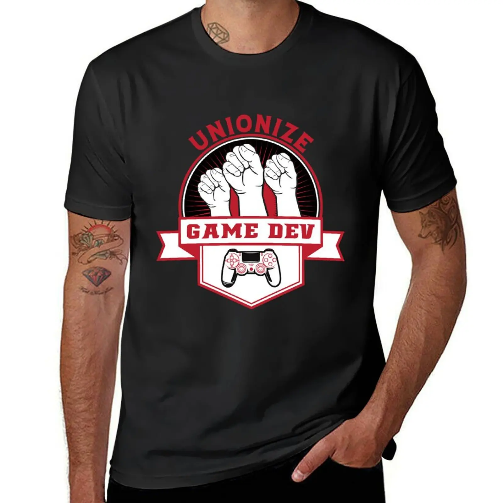 Unionize Game Development T-Shirt vintage clothes cute tops shirts graphic tees mens big and tall t shirts