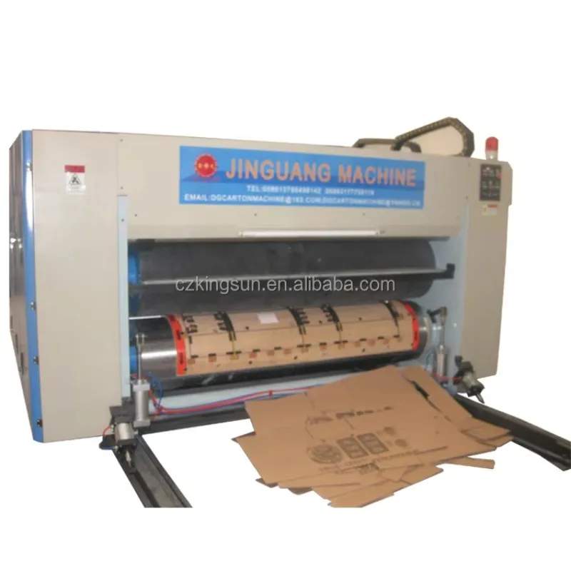 آلة القطع الدوارة للطباعة والقوالب من فليكسو لصنع علب الكرتون KS2590S #2