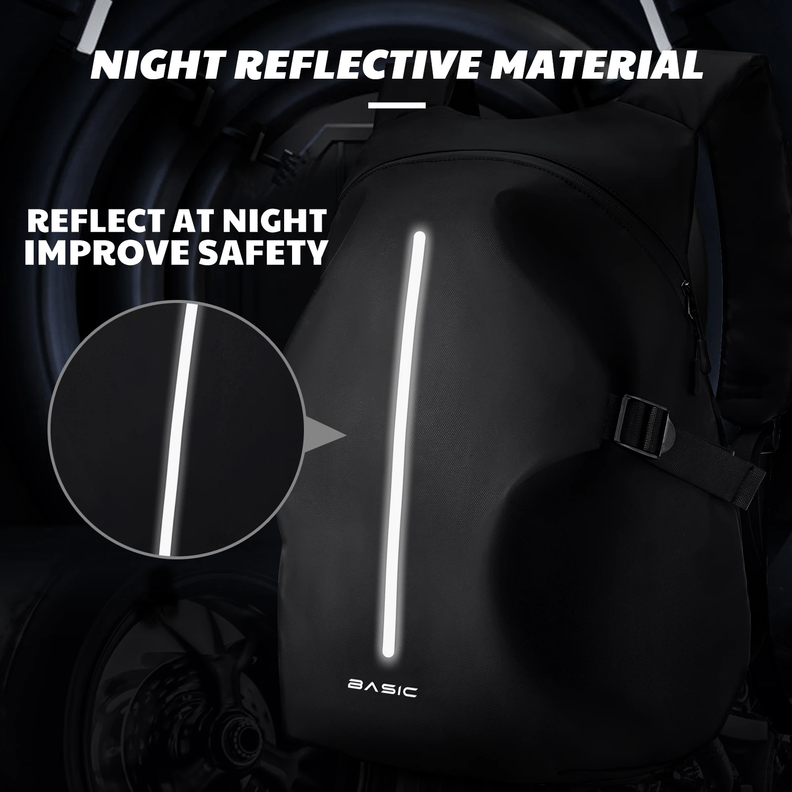 Motorcycle Backpack, Waterproof Helmet Backpack for Men, Motorcycle Accessories, Travel Backpack, Large Waterproof Storage Bag