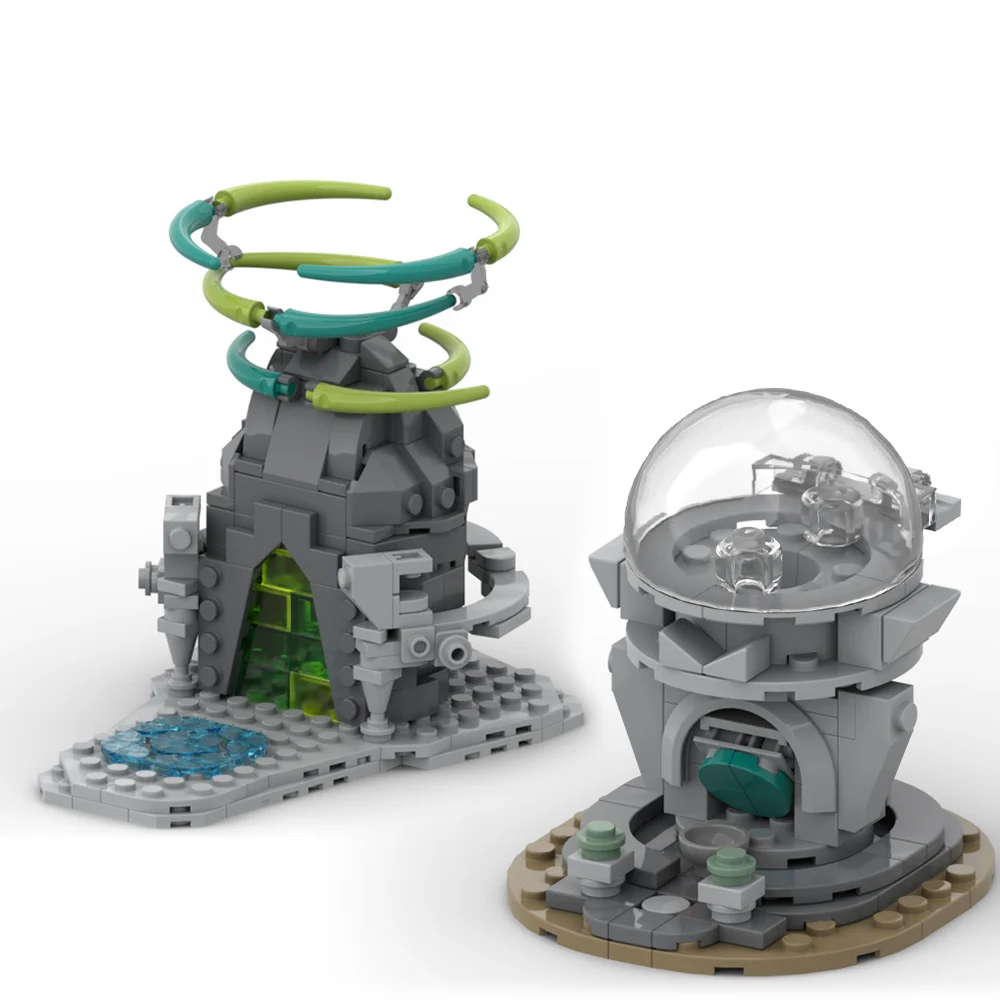 

Слезы Королевства храмов MOC сборка строительных блоков DIY креативные игрушки, очень хороший подарок для любителей строительных блоков