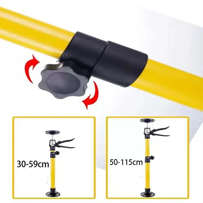 Imagem -04 - Hand Lifting Jack Tool Labor-saving Aço Telescópico Suporte Rod Cabinet Drywall Home Construction Tool Teto Bracket