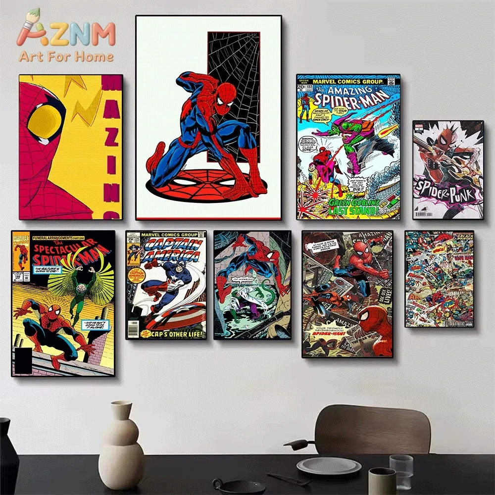 El Increíble Hombre Araña, Due - Watercolor Poster Print reseña y precio
