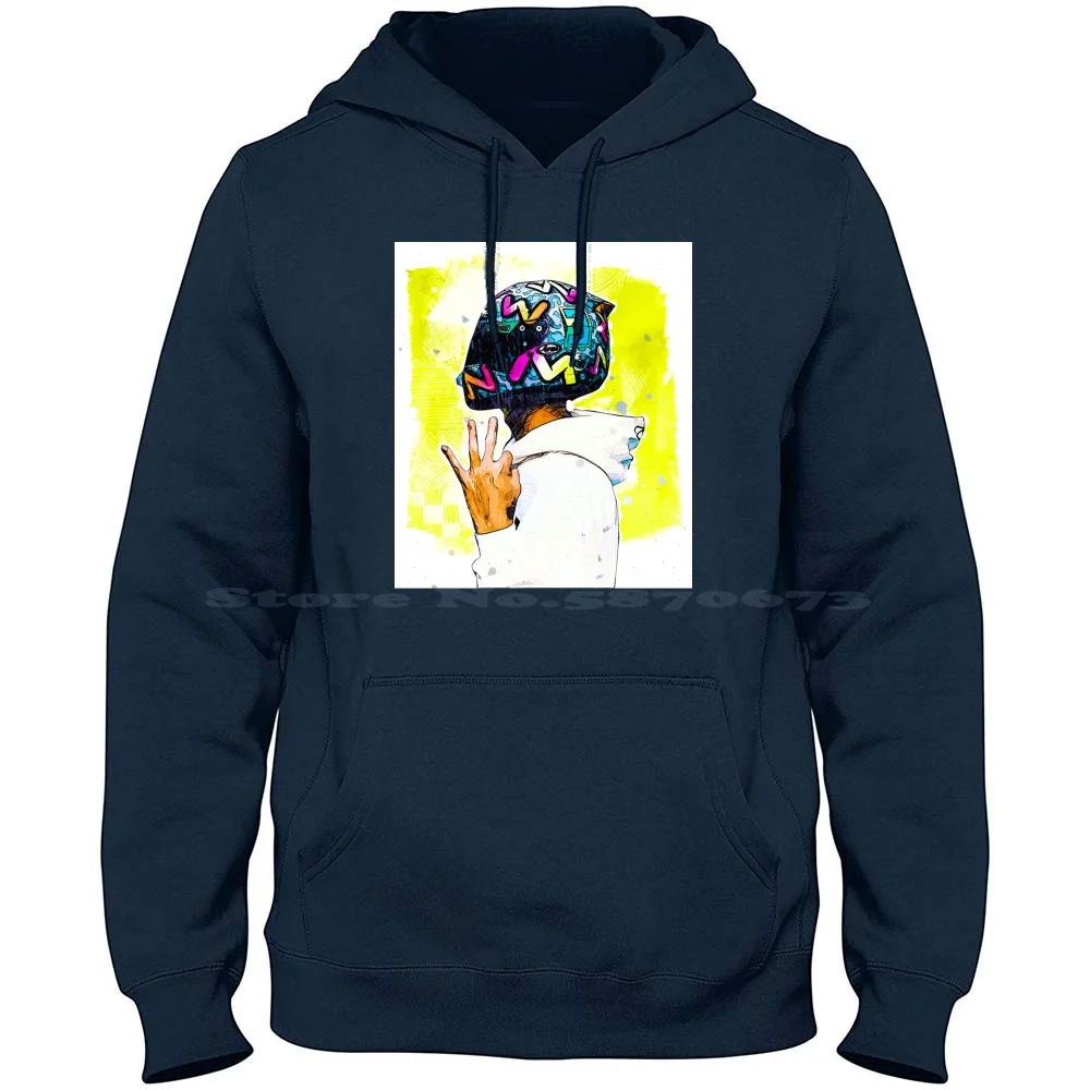 Daniel Ricciardo 3 100% Cotton Hoodie Daniel Ricciardo Dr3 Racer Driver