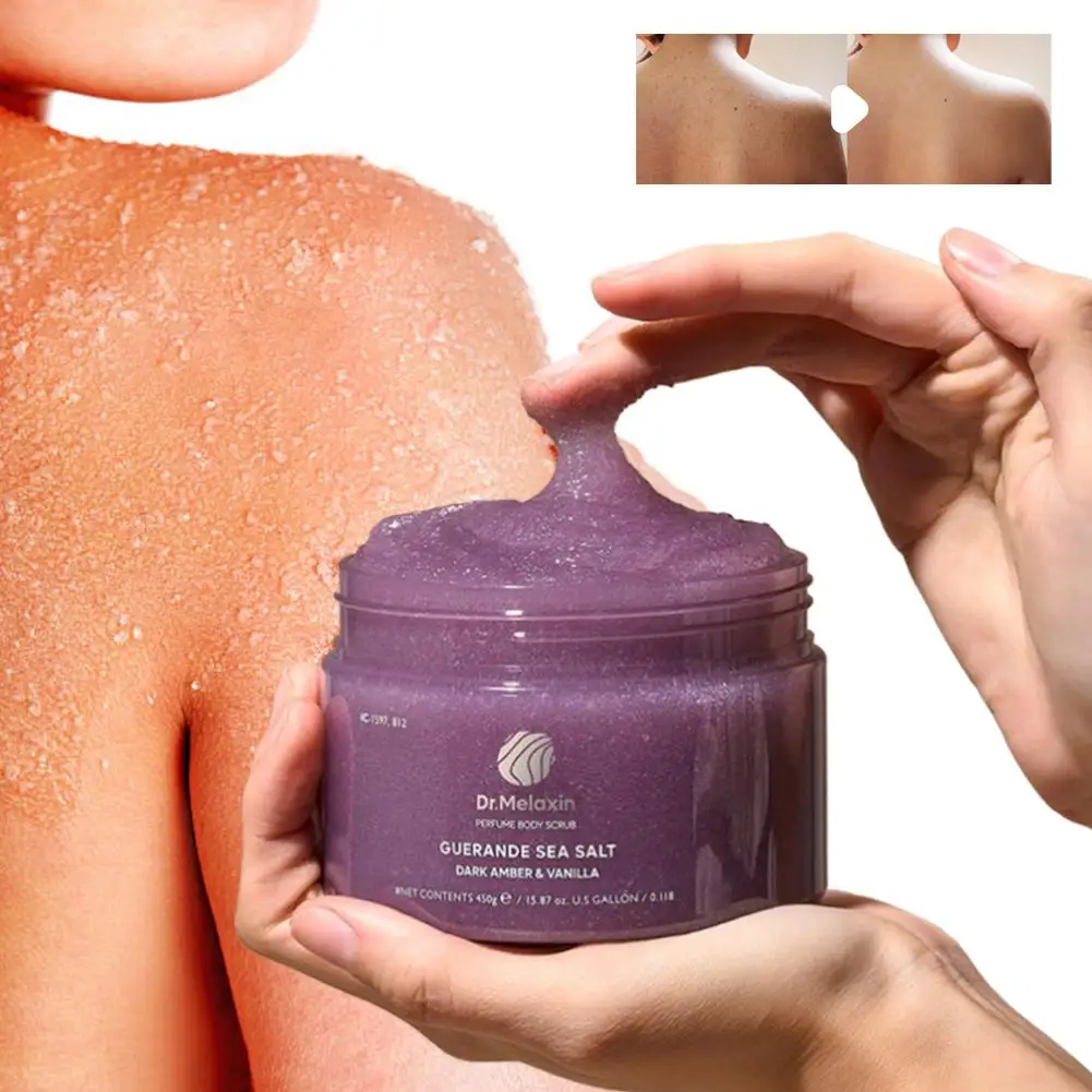 

Скраб для тела Guerande с морской солью, глубоко отшелушивает, парфюмерный аромат, способствует кровообращения, питает и увлажняет.