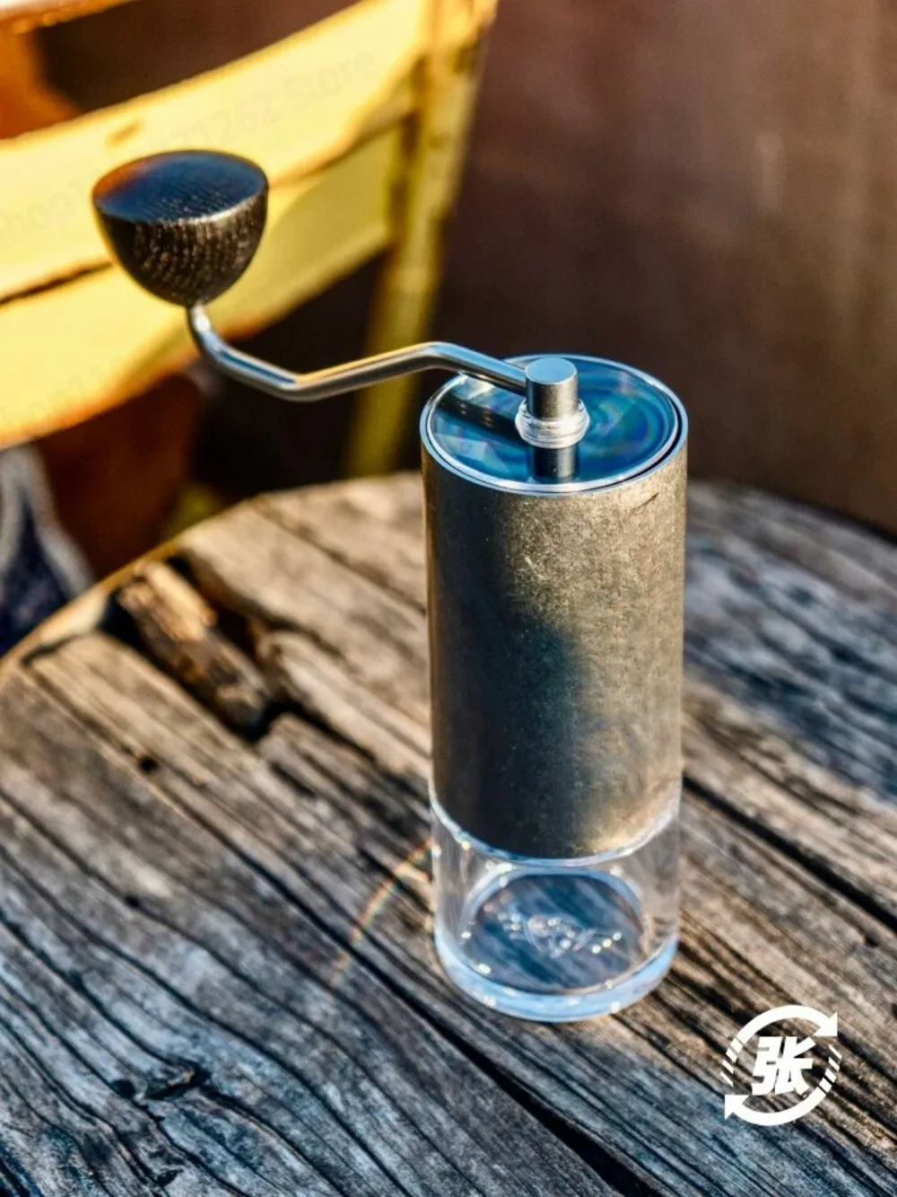Premium Professional Manual Coffee Grinder C40 with Hammerhead Shark Tiger Shark Burr for Home Barista Hand Crank