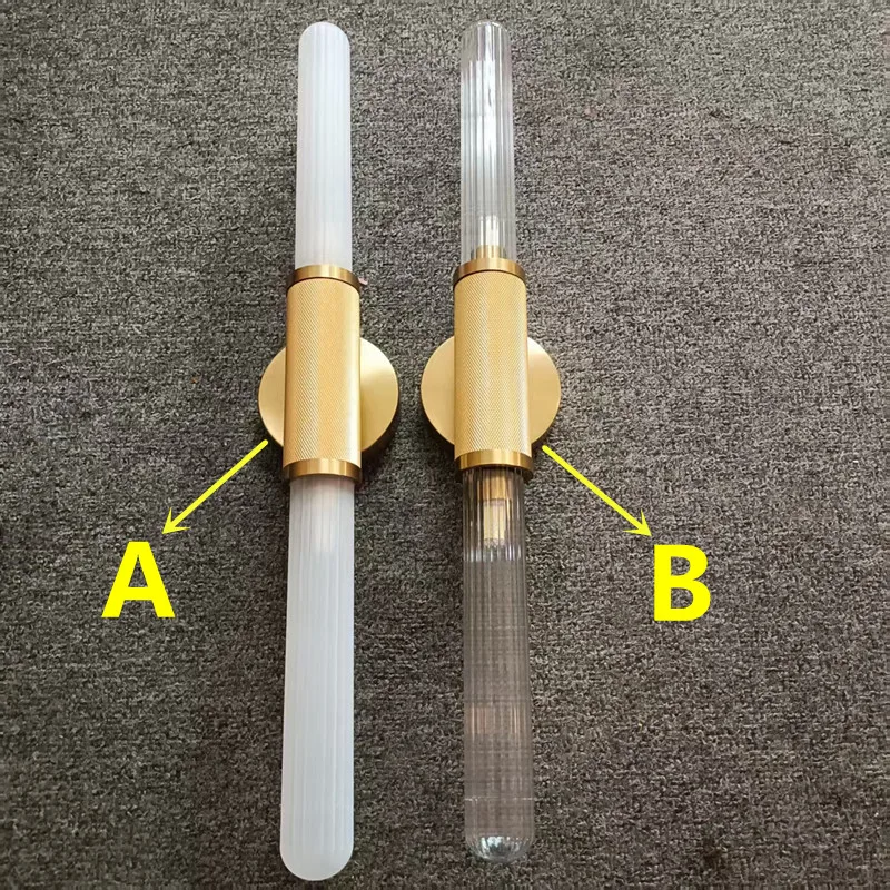 Nordic Designer Luxury Restaurant Bedroom Bedside Wall Lamp Modern Background Wall Model Room Sconce Simple LED Decorative Light