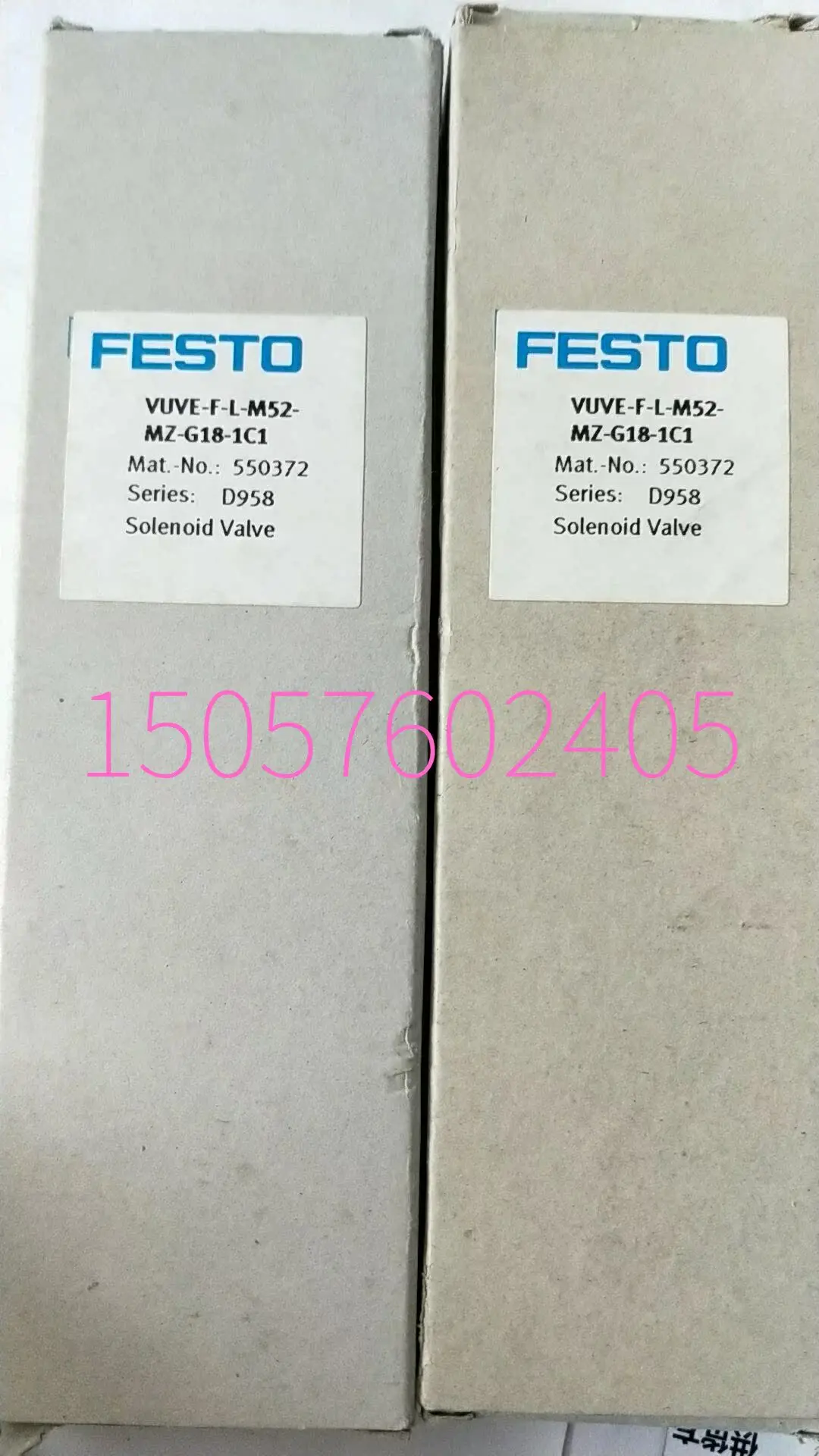 

Электромагнитный клапан Festo FESTO VUVE-F-L-M52-MZ-G18-1C1 550372