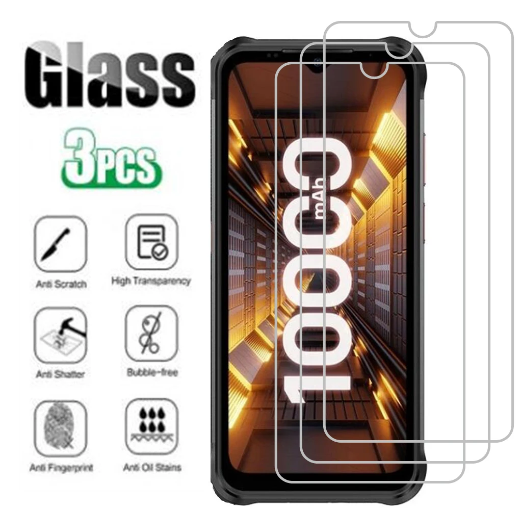 3PCS For Ulefone Power Armor 14 Pro Tempered Glass Protective ON Ulefone Power Armor 14 Screen Protector Smart Phone Cover Film