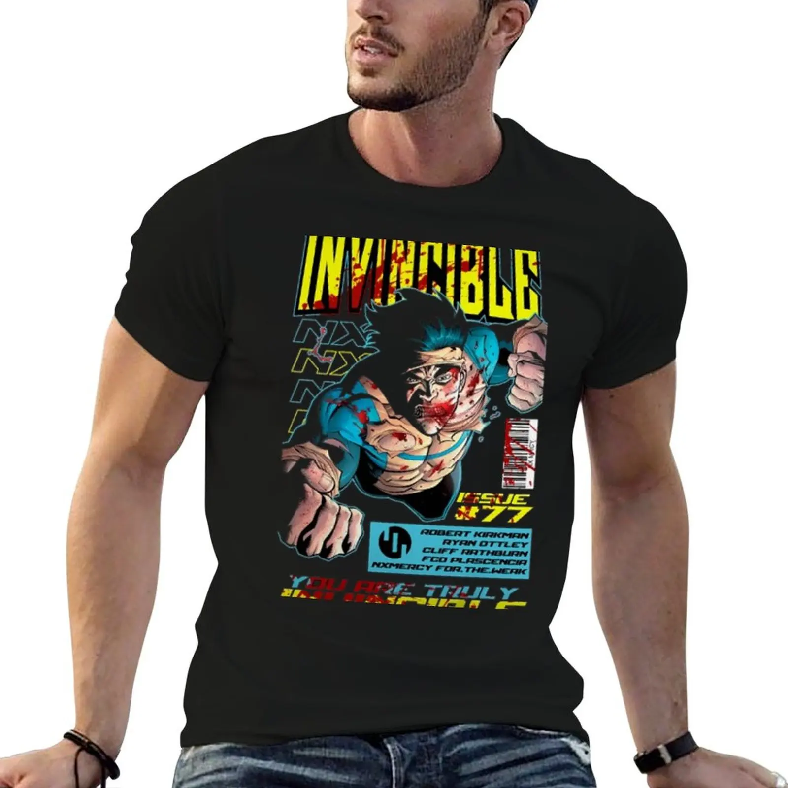 

INVINCIBL| Perfect Gift T-Shirt man t shirts cotton t shirt man luxury t shirt for man T-shirt