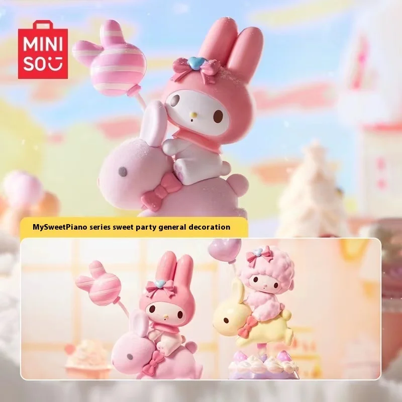 2024 New Miniso Mysweetpiano Lamb Melody Sweet Party Doll Decoration Toys Hobbies Action Figures Holiday Gifts For Children