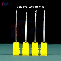 OSS C210 Tips Universal C210 Soldering Iron Tip C210-020/018/002/033 Cartridges Compatible For JBC T210 T26 Soldering Station