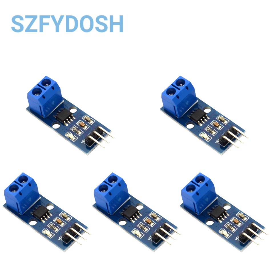 5pcs ACS712 5A 20A 30A Range Hall Current Sensor Module ACS712 Module For Arduino 