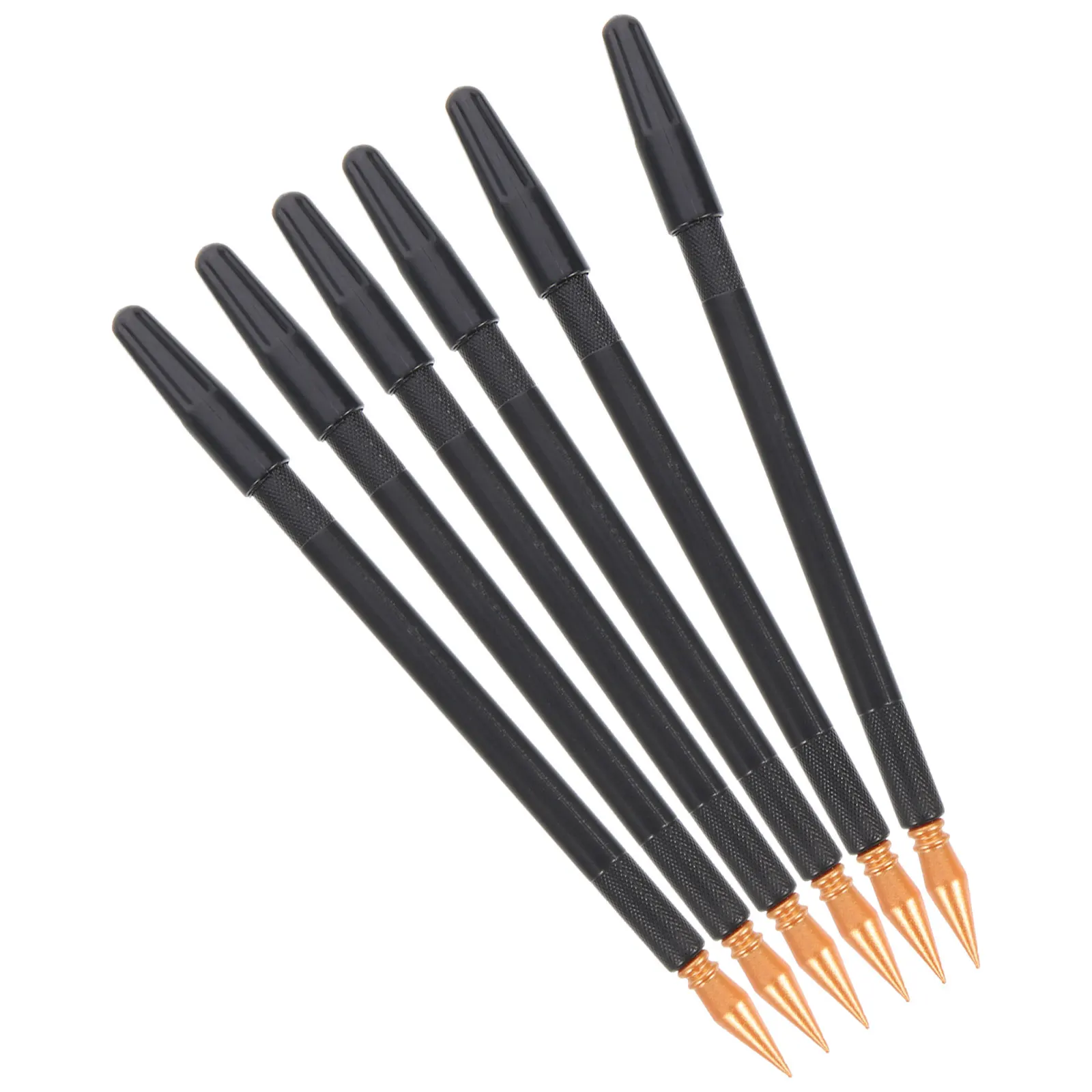 

6 pcs Pens Stylus Pens Easy Off Drawing Classic Shape Smooth Grip Dual Tips Kids Tools Teaching Aids Painting