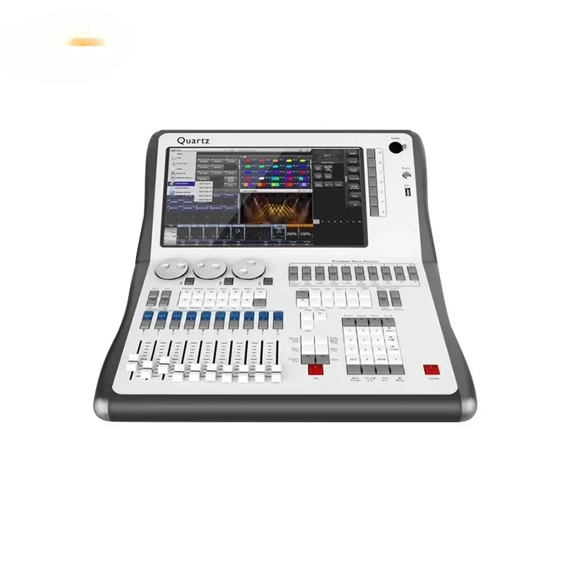 

Professional DMX 512 Controller stage lighting console I7 V16 good quality beam moving light dj led mixer flycase package