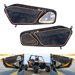 For RZR PRO XP Door Bags Accessories Front Door Storage Bag with Removable Knee Pad For Polaris RZR PRO XP 2020 2021 2022 2023