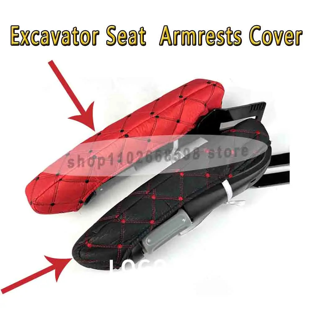 

Cab Excavator Seat Armrests Cover For Sany For LiuGong For Hitachi For Doosan Daewoo For Carter For XCMG For Kobelco