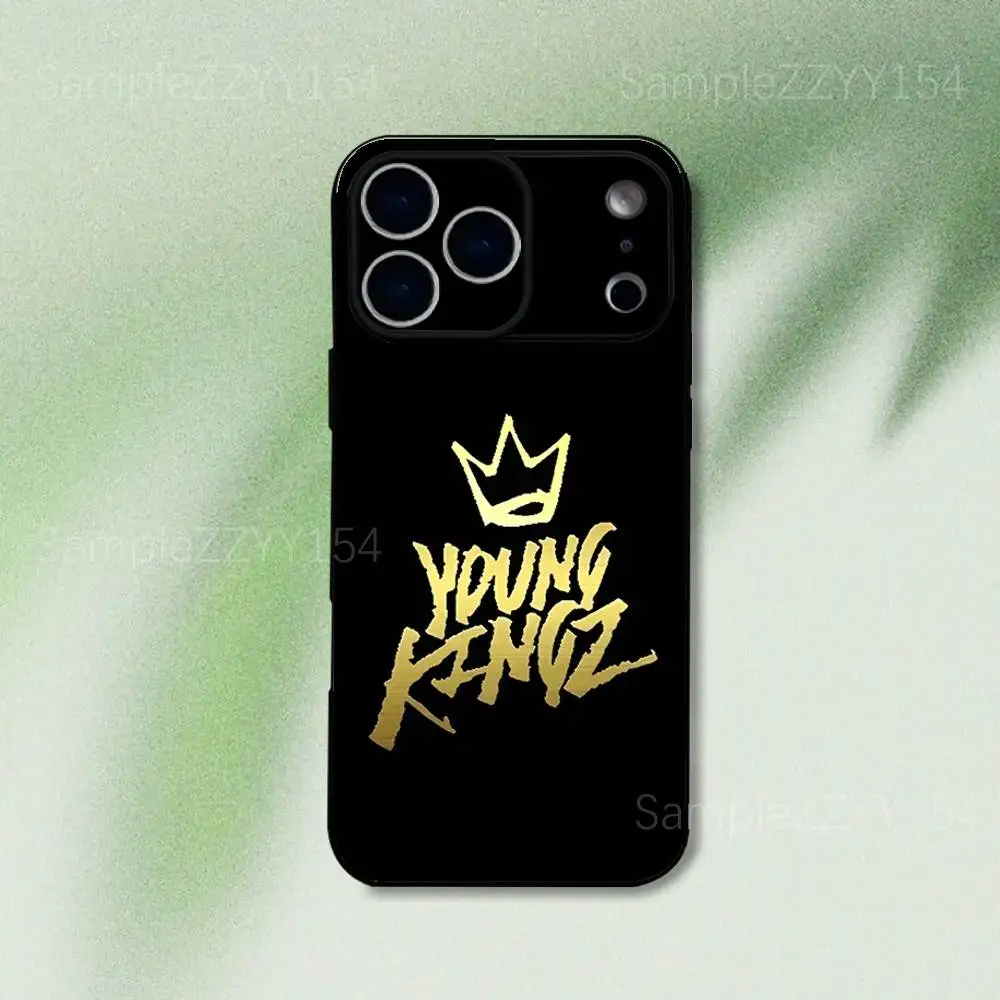 Myke Towers LA PANTERA NEGRA Funda de teléfono para iPhone 17,16,15,14,13,12,Pro,Max,Plus,E,SE4,Air,Mini Funda suave negra