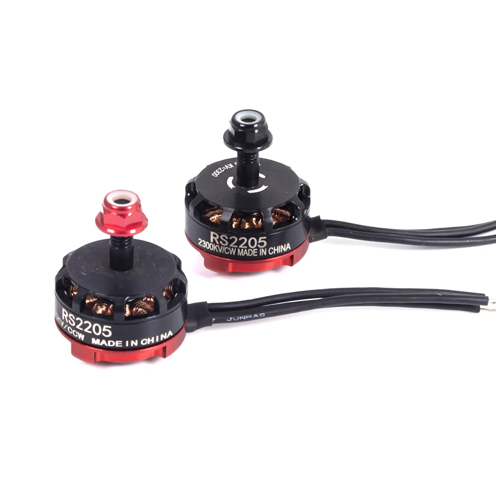 Aircraft model four axis 5-inch crossing aircraft RC RS2205 2205 2300KV CW CCW brushless motor suitable for 2-6s 20A/30A/40A ESC