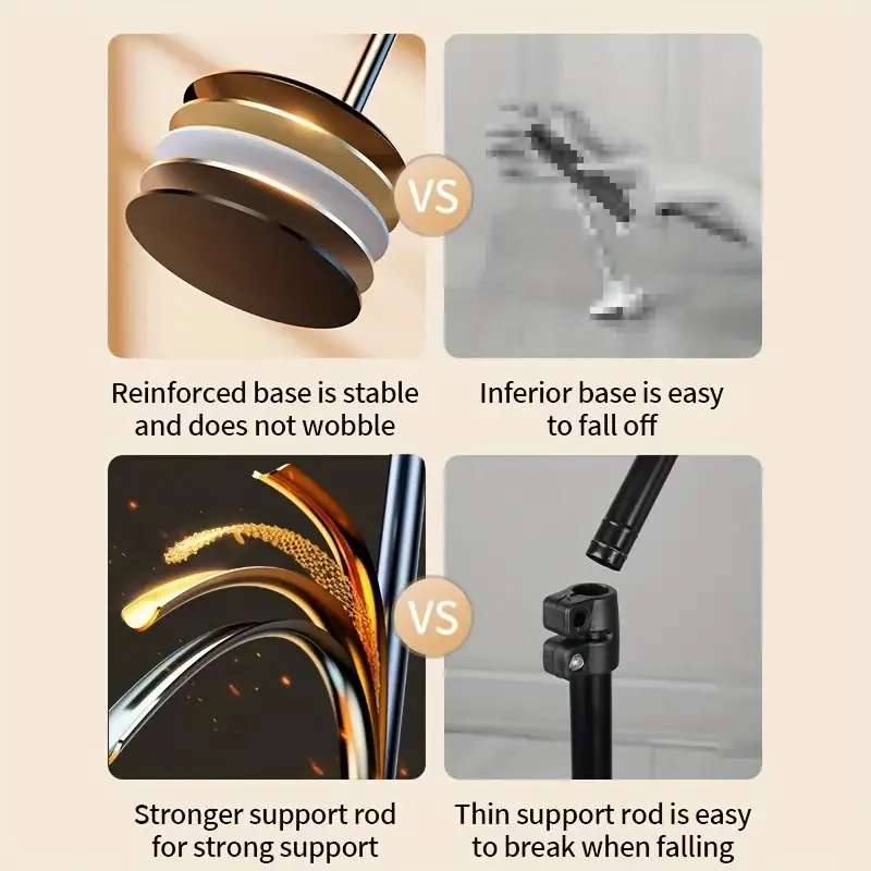 Multifunctional Mobile Phone Bracket Live Broadcast Bracket Adjustable Height Phone Telescopic Portable Bracket Live For iPhone