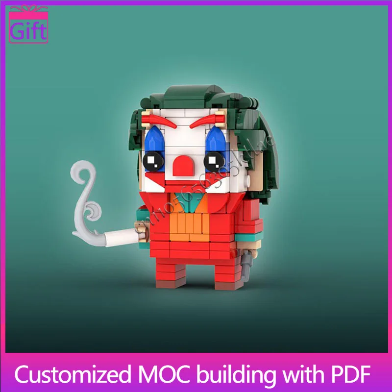 

Hot Sale 237 PCS MOC Colorful Clown Figure Building Block Set Exquisite Character Model Bricks Custom DIY Collection Kids Gifts