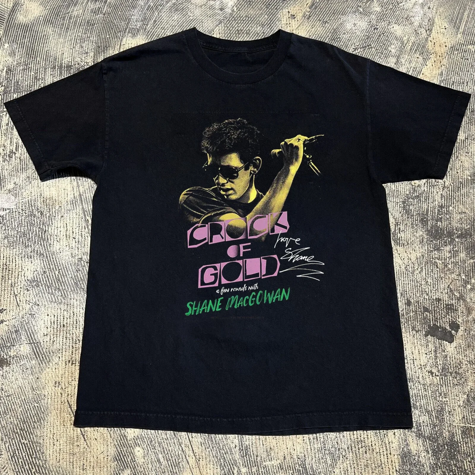 Crock Of Gold - A Few Rounds With Shane Macgowan Black All Size Shirt FA1781 long sleeves