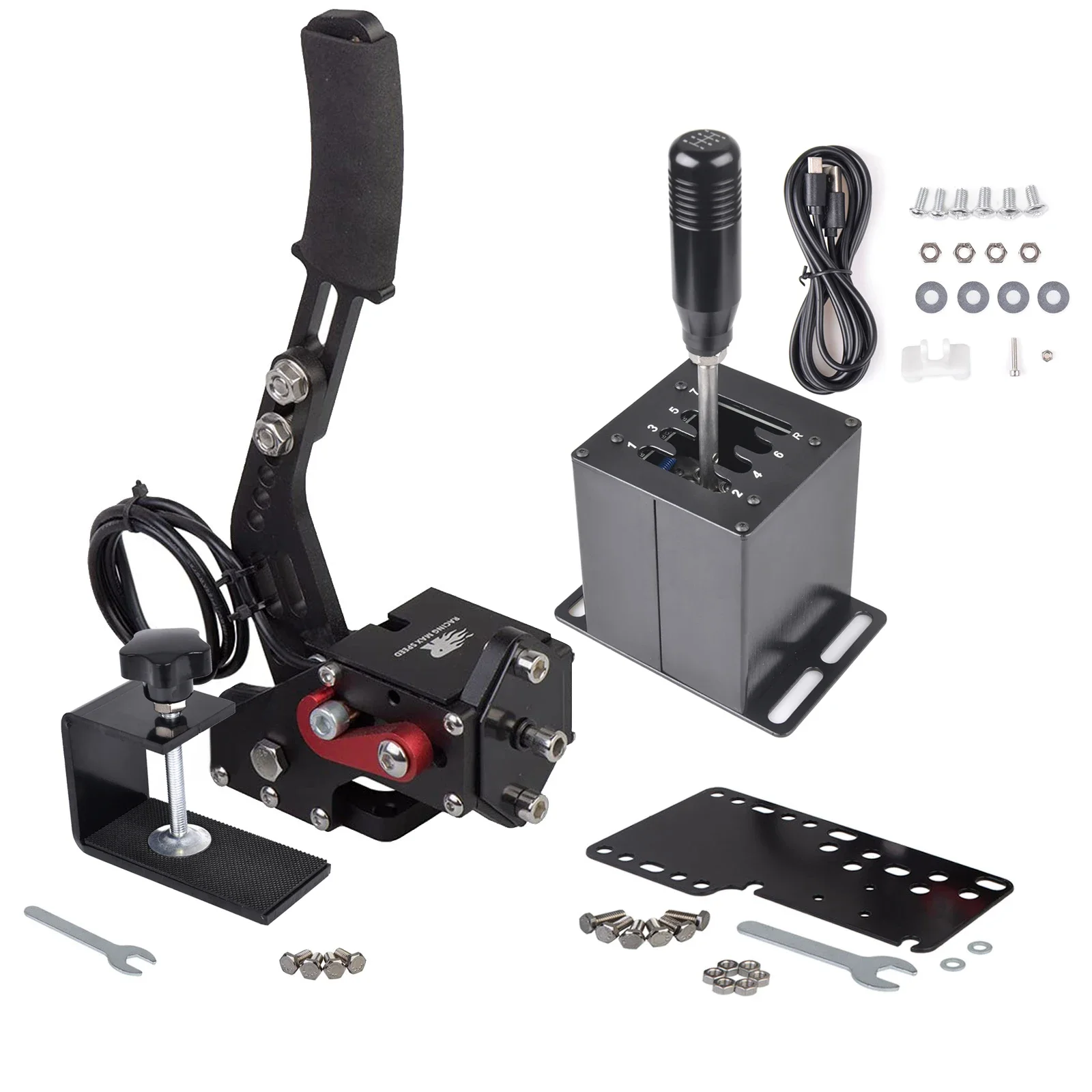 es.aliexpress.com Kit Freno de mano y palanca de velocidad USB