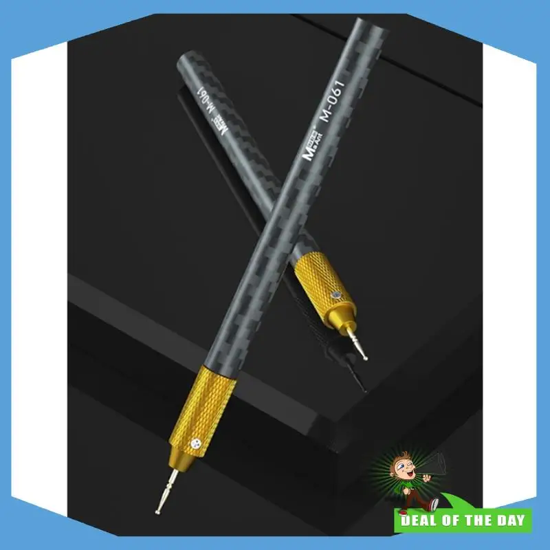 

24-Hour Delivery Maant Gold Plated Tin Dragging Needle FPC Connector Reballing Solder Bar Set 3 Pieces M061 With Ultralight Hand