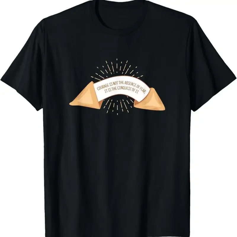 Lucky Biscuit Inspirational Proverb About Anxiety T Shirt