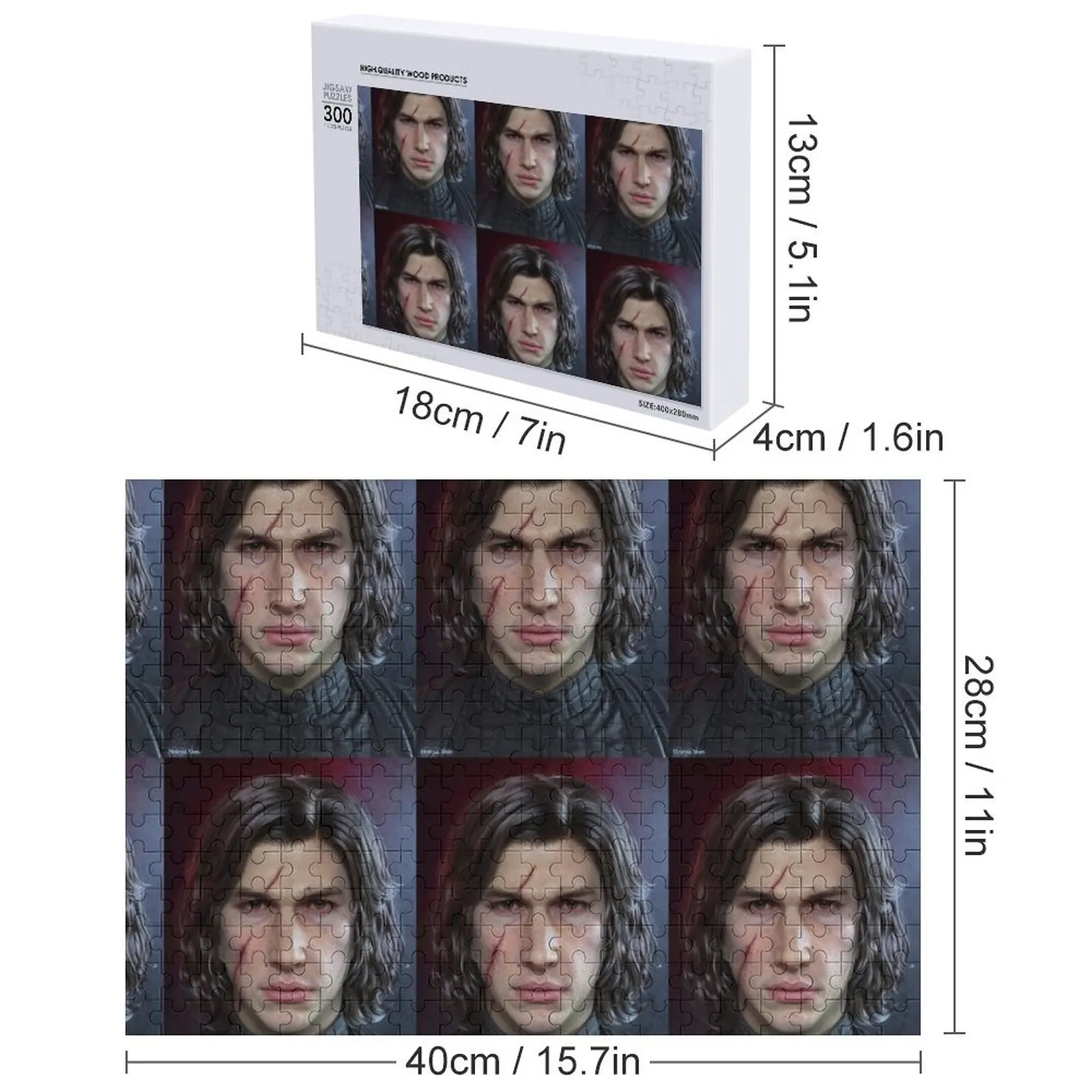 아담 드라이버 직소 퍼즐 어린이 게임 어린이 퍼즐