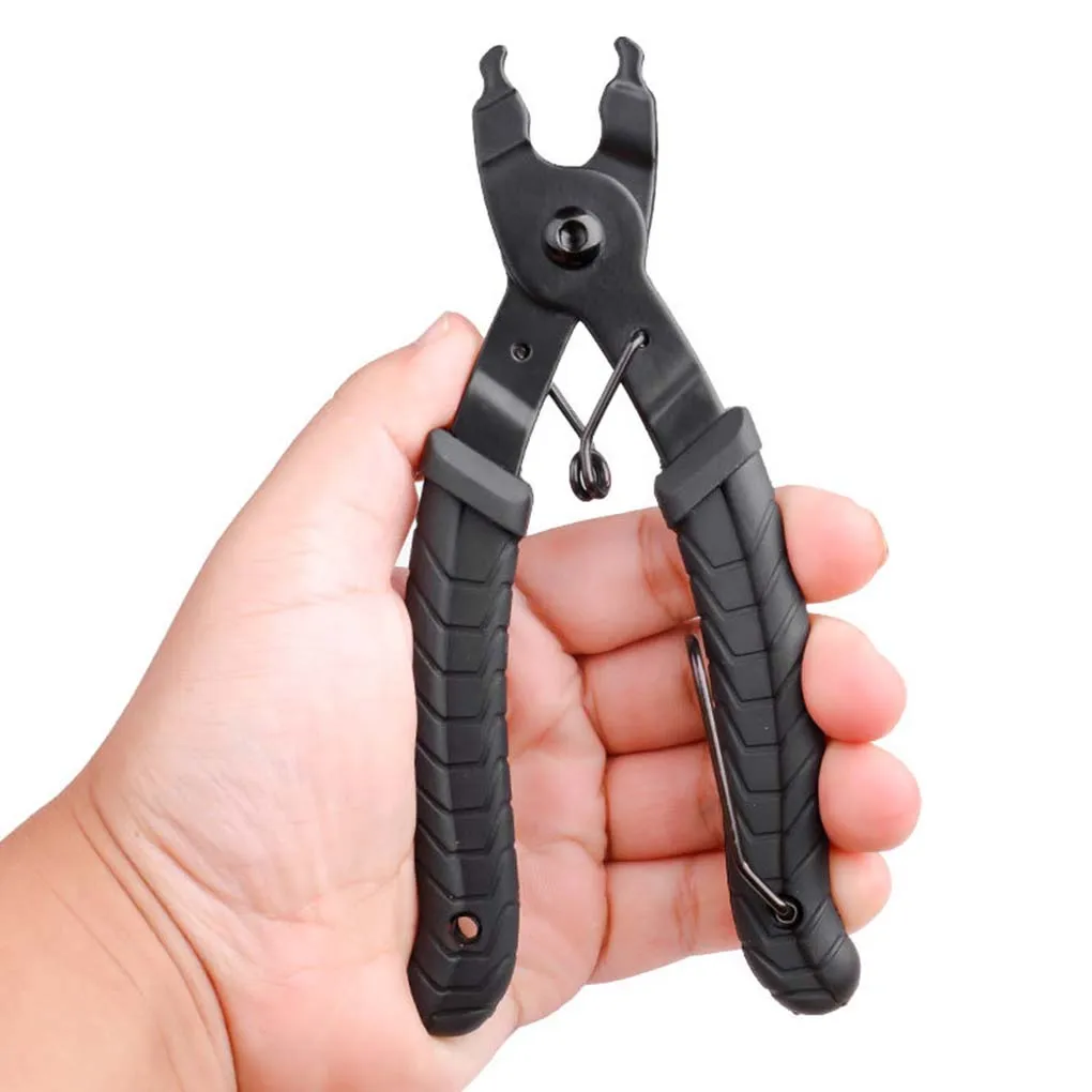 Bike Chain Quick Link Repair Tool with Hook Up Cycling Chain Clamp Multi Link Plier Magic Buckle Bicycle Tool Bicycle Pliers