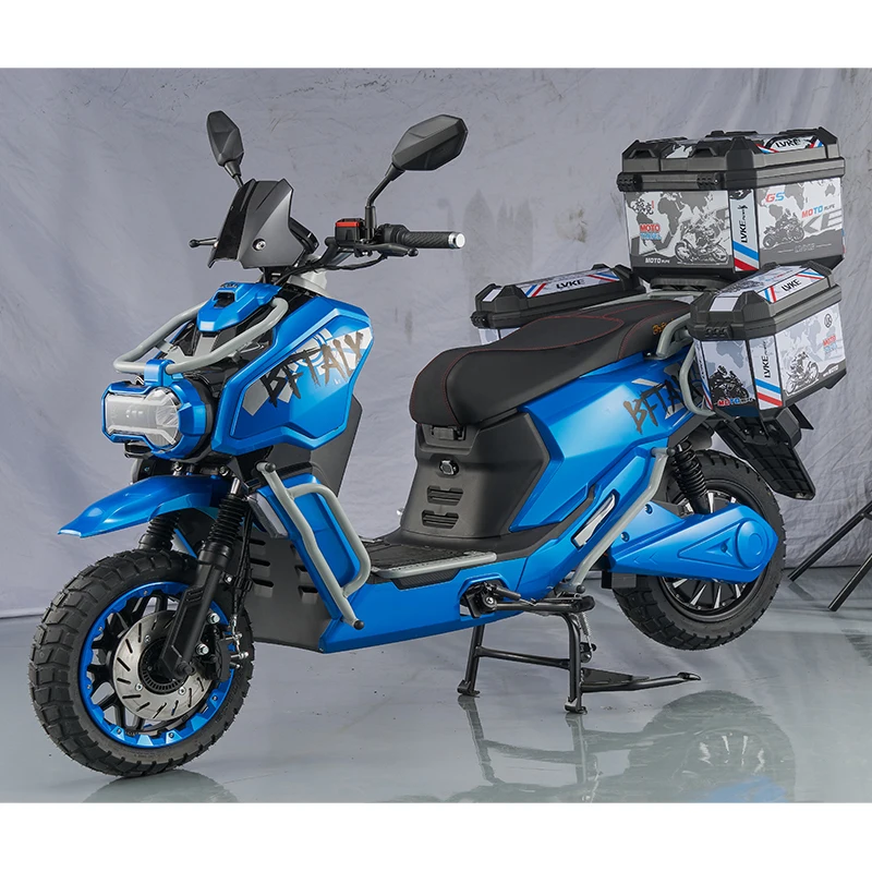 2000W Electric Motorcycle 72V 40AH Battery 80AH Controller EEC Scooter Vehicle MiniBike/PocketBike