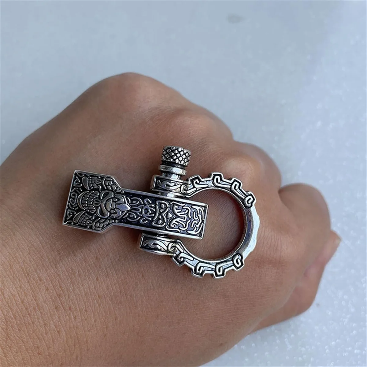 AA84 Klamry Paracord Zapięcia łukowe Śruba Pin Kotwica Szekla Regulowane szekle Klamry do bransoletki Paracord Pasek 10 szt.