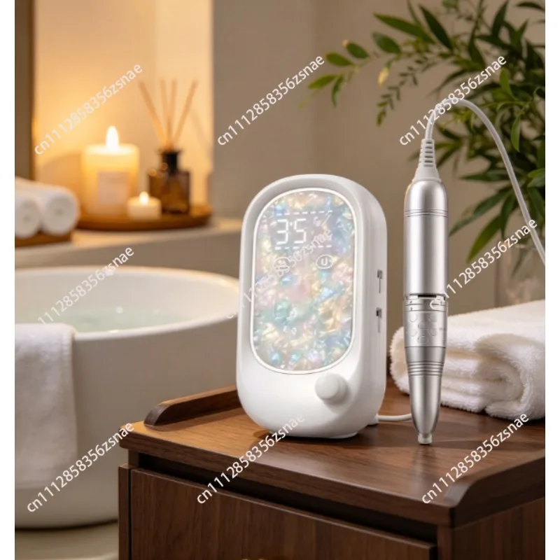 Professional electric storage pen type front exfoliation and nail sander for nail salons