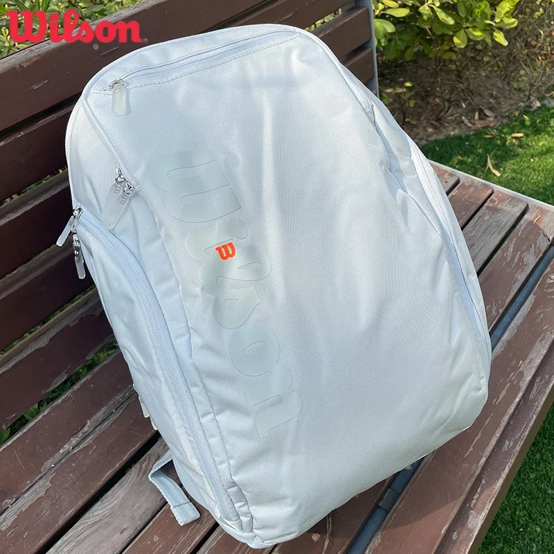 Wilson SHIFT 슈퍼 투어 테니스 가방 다기능 2개 테니스 라켓 배낭 배드민턴 스쿼시 라켓 가방 WR 보유 8030001001